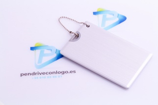 Tarjeta USB personalizada de metal 4GB