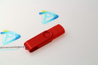 USB de plástico con metal